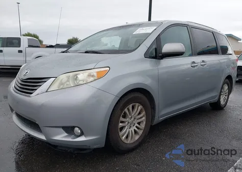 2014 Toyota Sienna Xle V6 8 Passenger from USA, damaged, VIN 5TDYK3DC3ES418432
